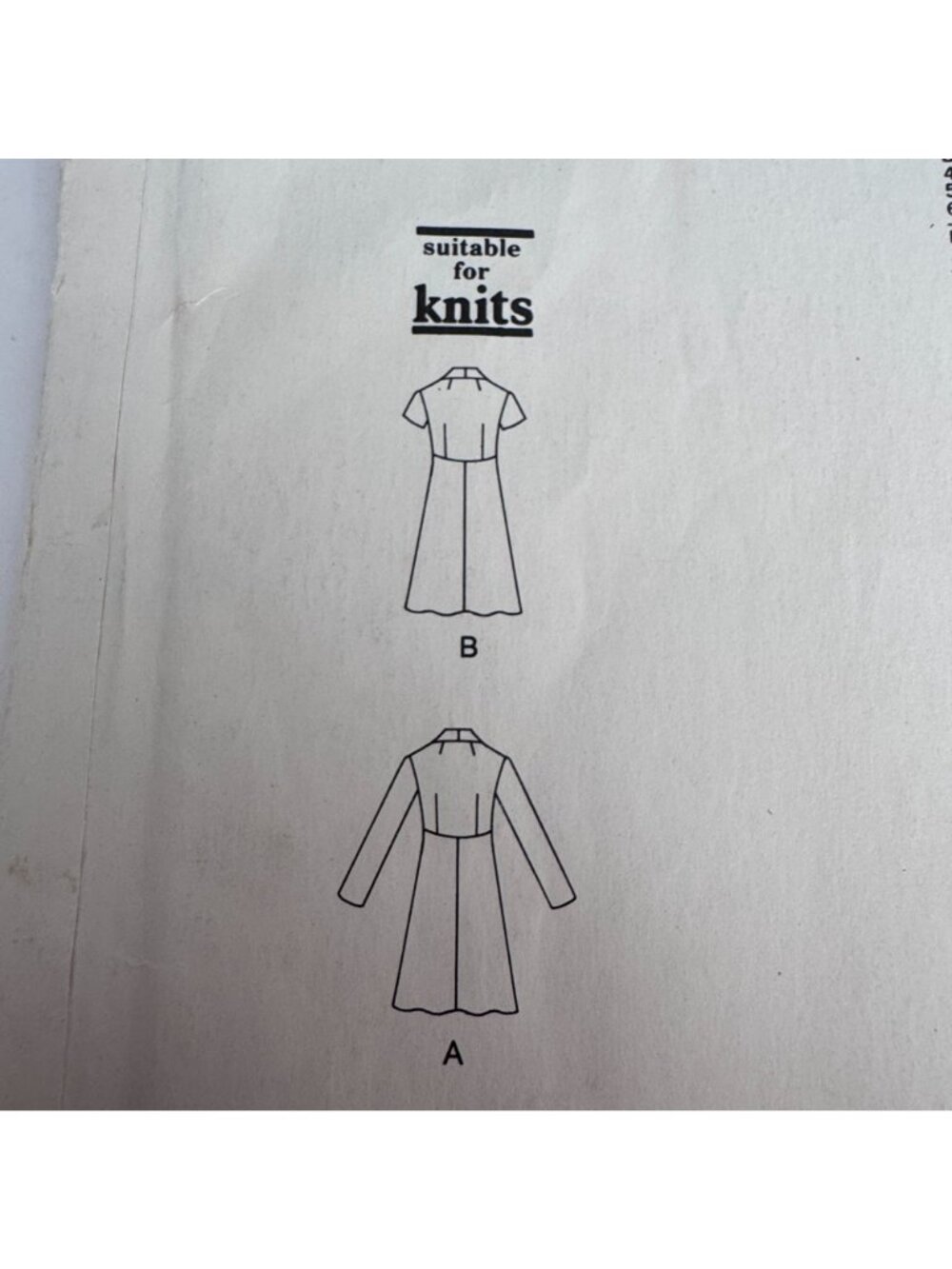 Vogue Americana Sewing Pattern 1186 Teal Traina Coat Dress 1970s A-Line Size 10 - Picture 6 of 11